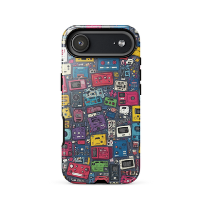'Arcade' iPhone 17 Air tough phone case - protective glossy case NZ Australia
