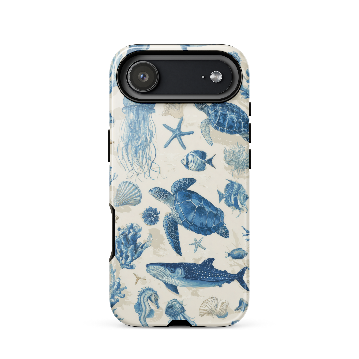 Ocean sketchbook phone case | Coastal marine design NZ