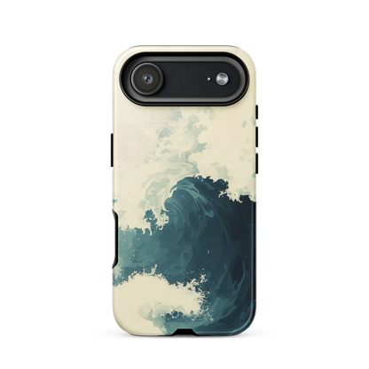 Rising swell phone case | Ocean wave design NZ