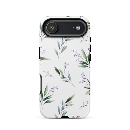 Botanical sprigs phone case | Minimal botanical design NZ