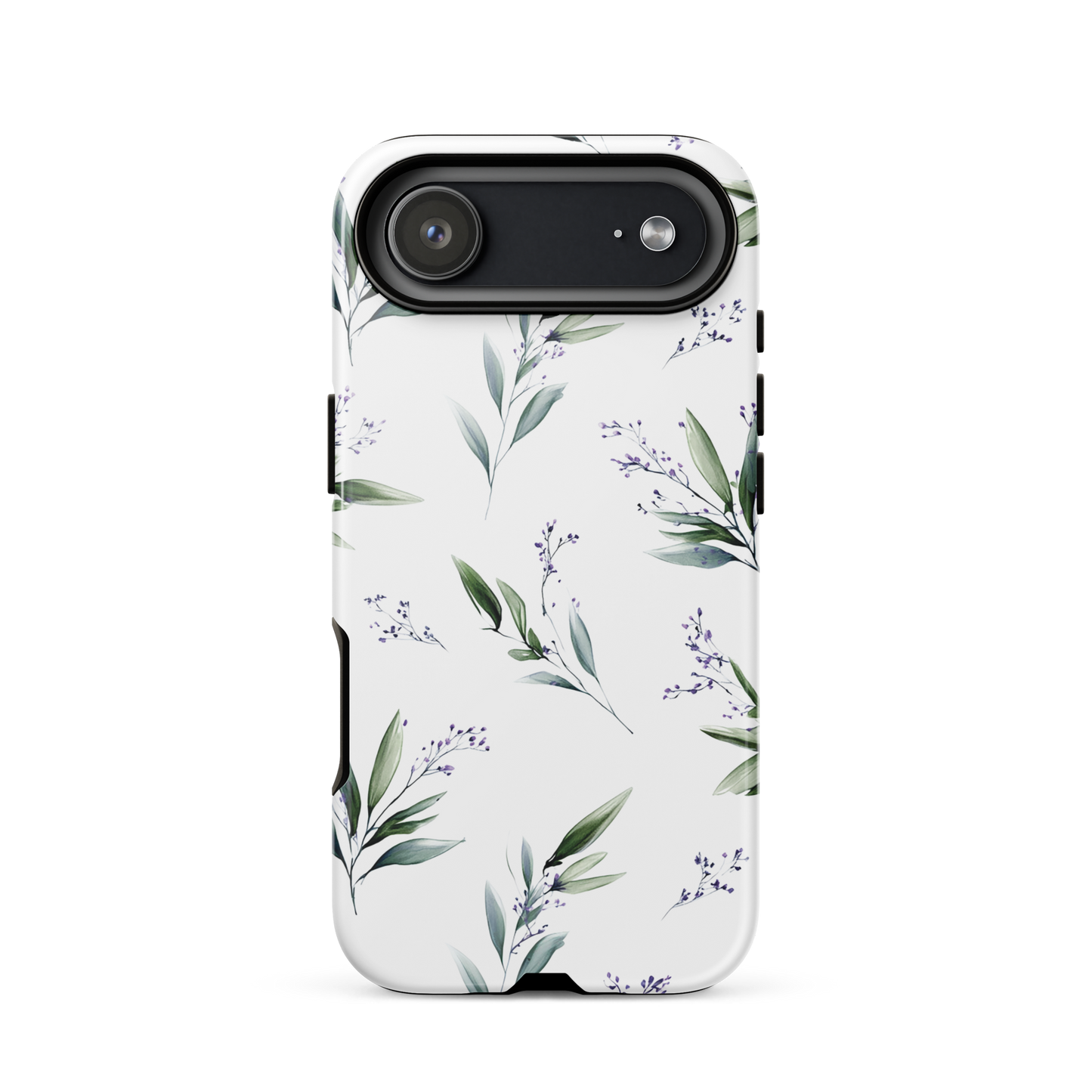 Botanical sprigs phone case | Minimal botanical design NZ