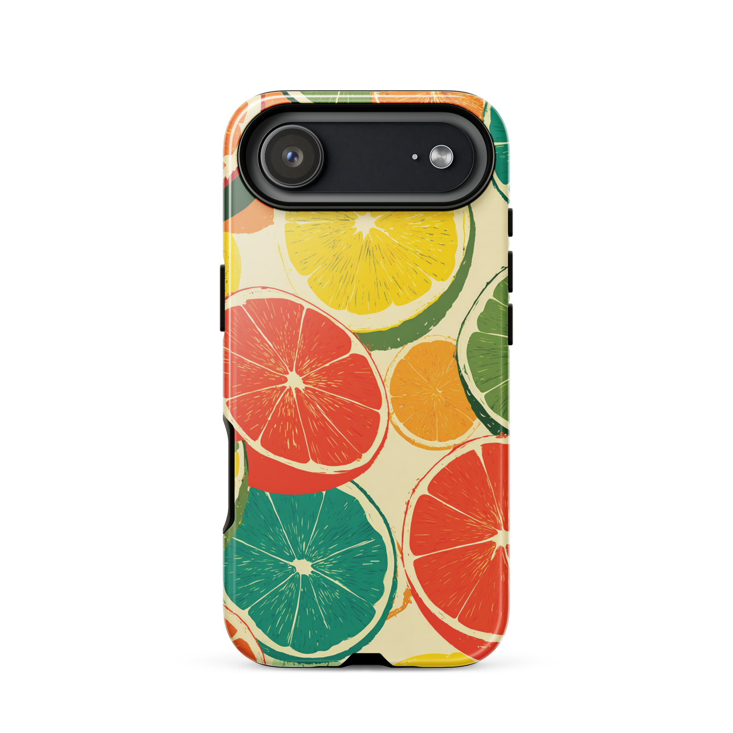 Citrus pop phone case | Colourful fruit design NZ
