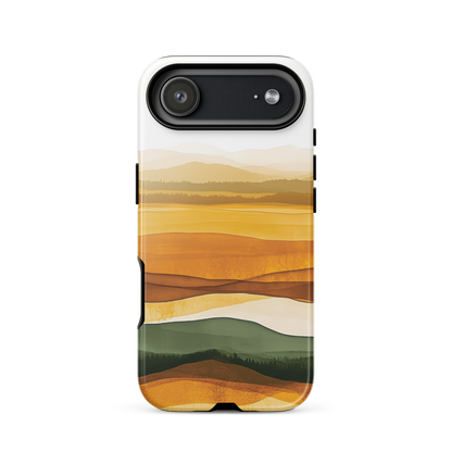 'Autumn' iPhone 17 Air tough phone case - protective glossy case NZ Australia