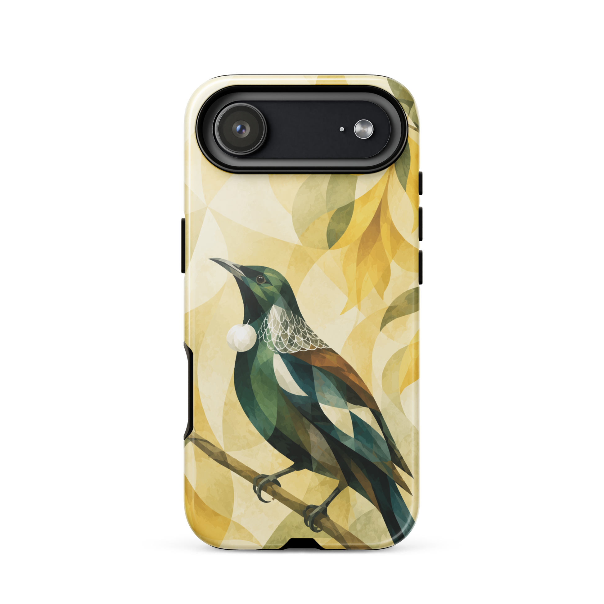 'Tūī' iPhone 17 Air tough phone case - protective glossy case NZ Australia