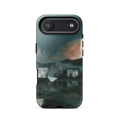 'Evening Flight' iPhone 17 Air tough phone case - protective glossy case NZ Australia