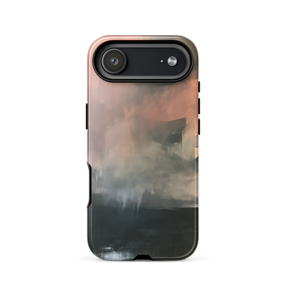 'Glass' iPhone 17 Air tough phone case - protective glossy case NZ Australia