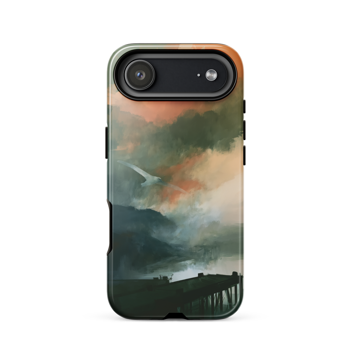 'Harbour' iPhone 17 Air tough phone case - protective glossy case NZ Australia