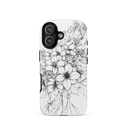 'Silhouette' iPhone 17 tough phone case - protective glossy case NZ Australia