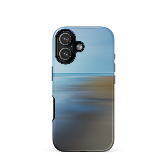 'Ocean Breeze' iPhone 17 tough phone case - protective glossy case NZ Australia