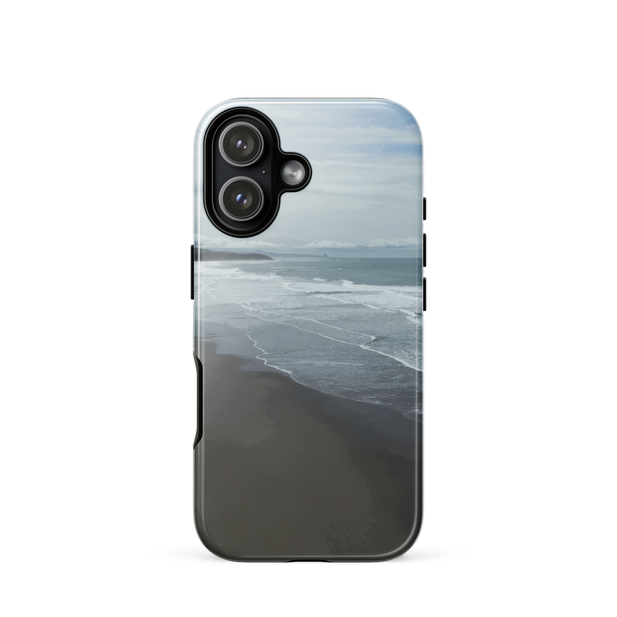 'Riversdale' iPhone 17 tough phone case - protective glossy case NZ Australia