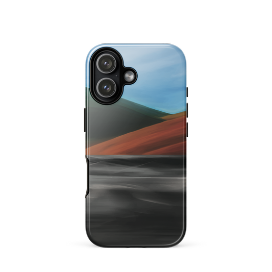 'Heat Wave' iPhone 17 tough phone case - protective glossy case NZ Australia