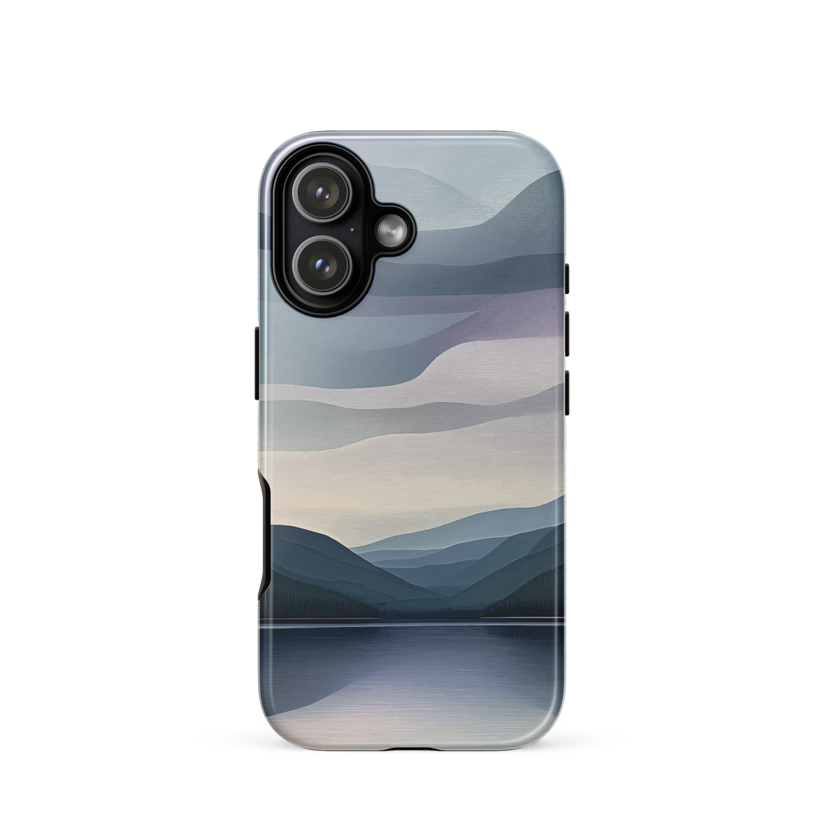 'Reflections' iPhone 17 tough phone case - protective glossy case NZ Australia