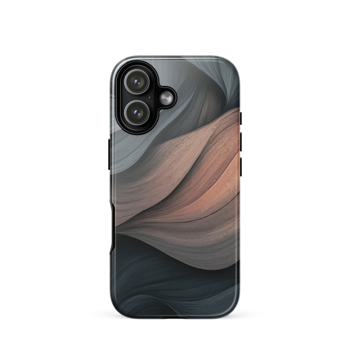 'Velvet Dusk' iPhone 17 tough phone case - protective glossy case NZ Australia