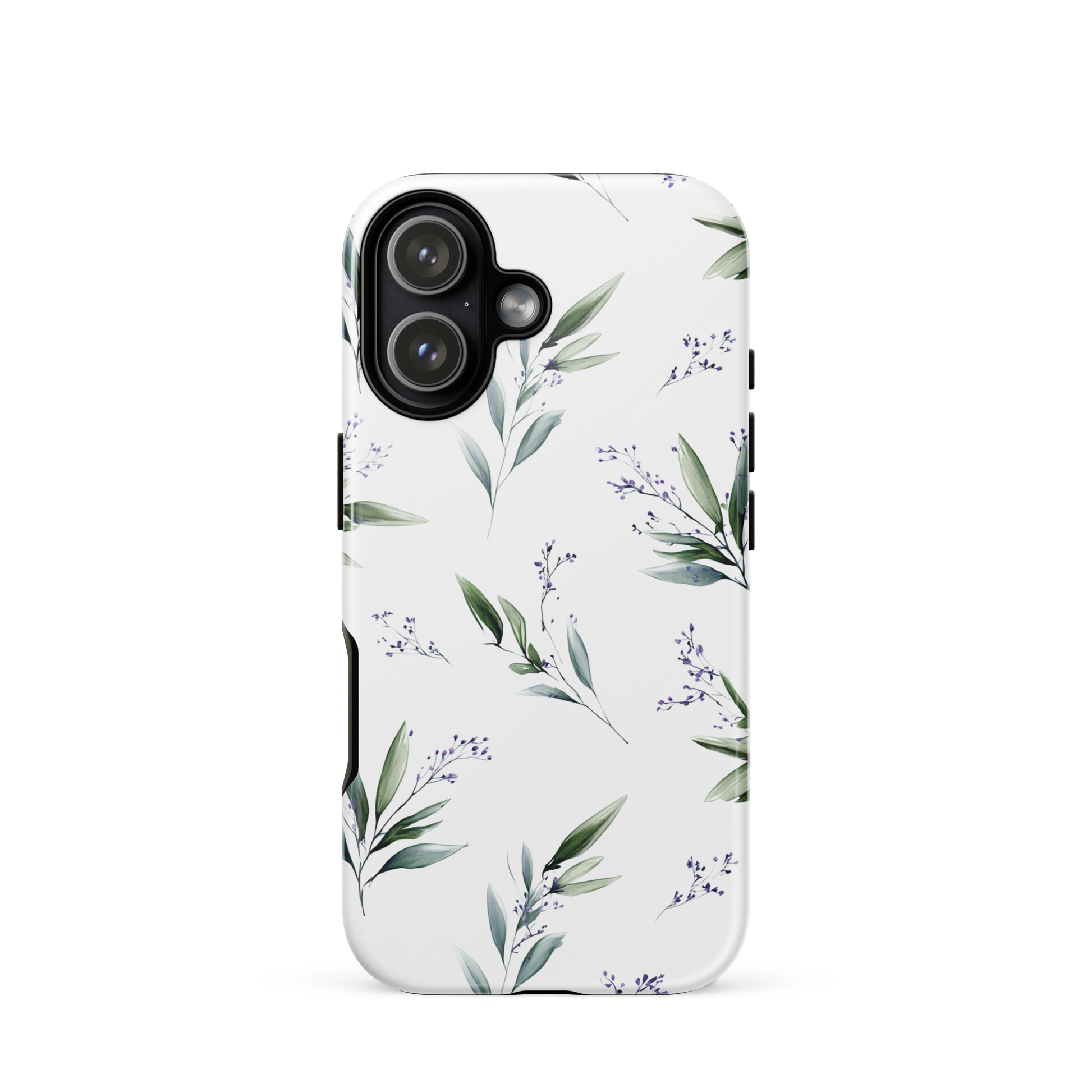 Botanical sprigs phone case | Minimal botanical design NZ