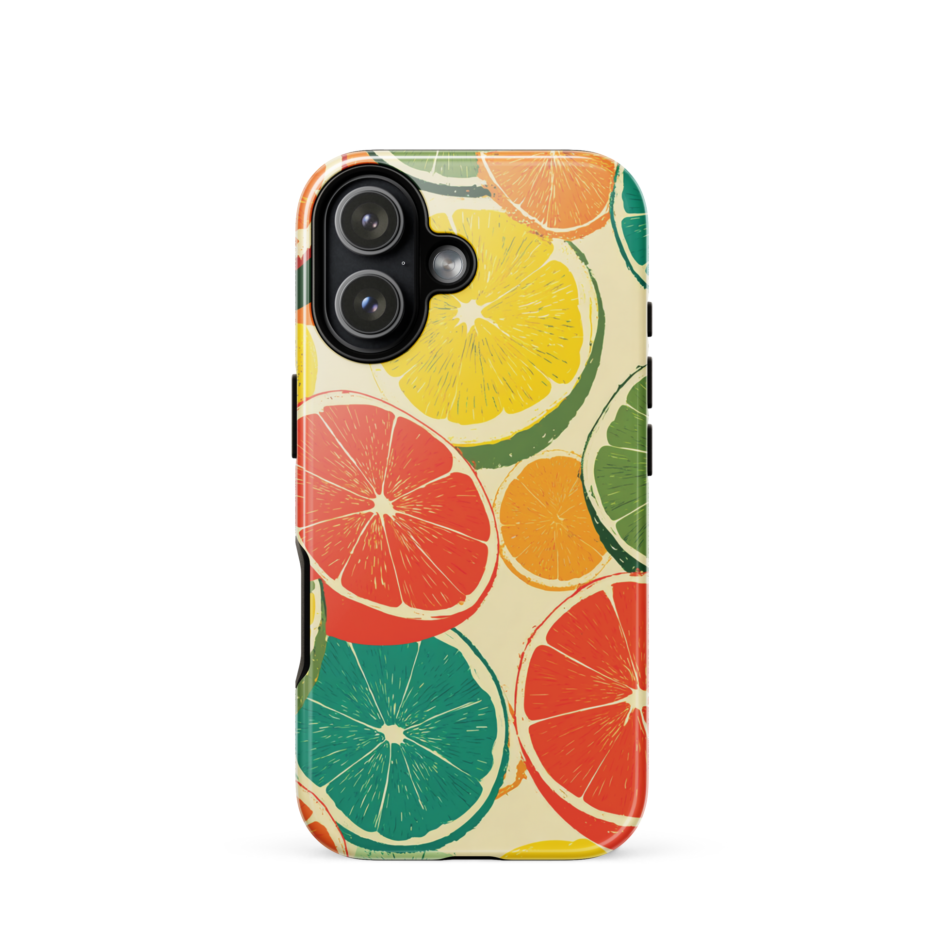 Citrus pop phone case | Colourful fruit design NZ