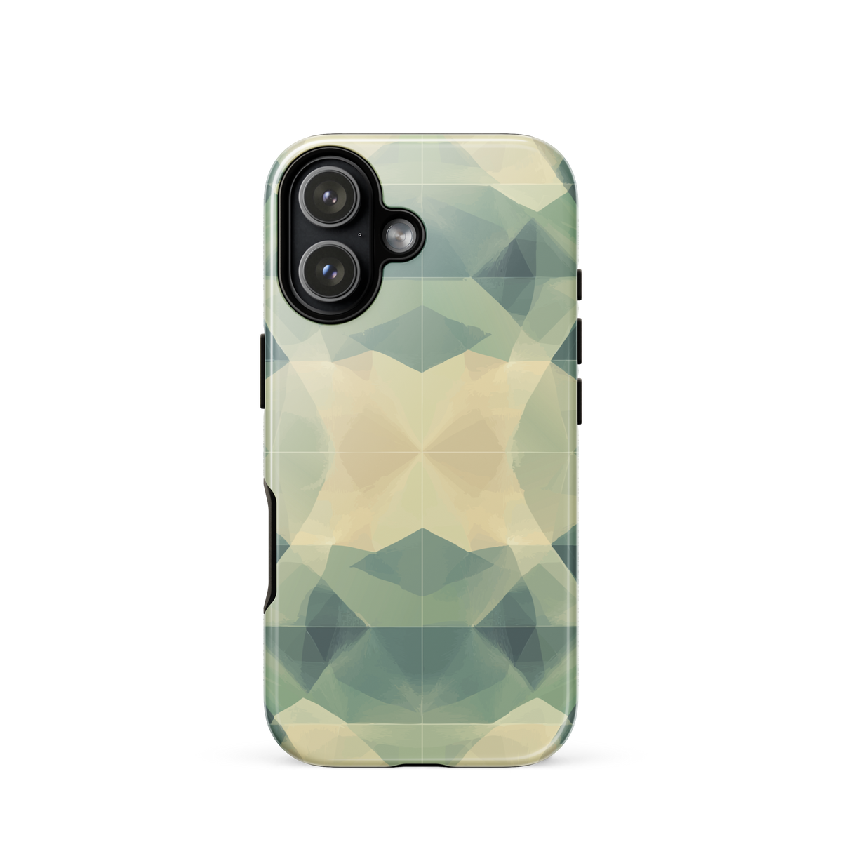 'Symmetry' iPhone 17 tough phone case - protective glossy case NZ Australia
