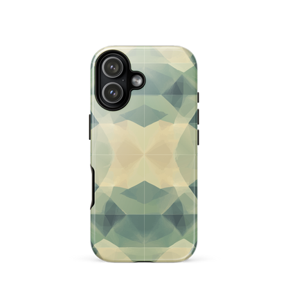 'Symmetry' iPhone 17 tough phone case - protective glossy case NZ Australia