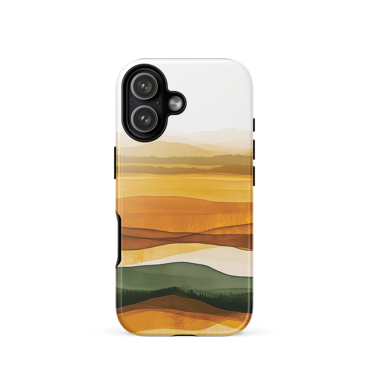 'Autumn' iPhone 17 tough phone case - protective glossy case NZ Australia
