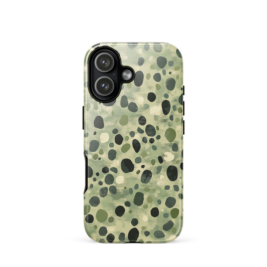 'Stepping Stone' iPhone 17 tough phone case - protective glossy case NZ Australia