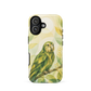 'Kākāpō' iPhone 17 tough phone case - protective glossy case NZ Australia