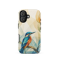 'Kōtare' iPhone 17 tough phone case - protective glossy case NZ Australia