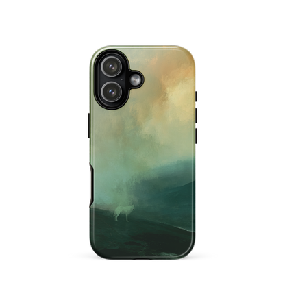 'Acid Rain' iPhone 17 tough phone case - protective glossy case NZ Australia