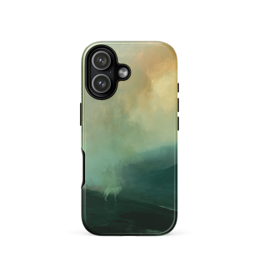 'Acid Rain' iPhone 17 tough phone case - protective glossy case NZ Australia