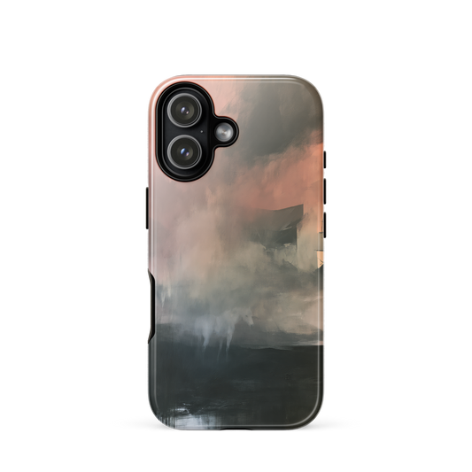 'Glass' iPhone 17 tough phone case - protective glossy case NZ Australia
