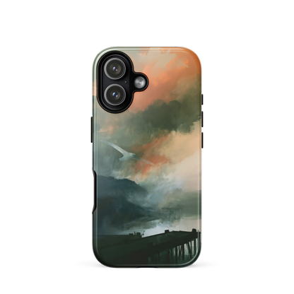 'Harbour' iPhone 17 tough phone case - protective glossy case NZ Australia