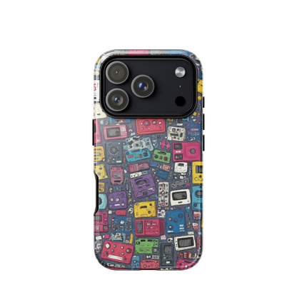'Arcade' iPhone 17 Pro tough phone case - protective glossy case NZ Australia