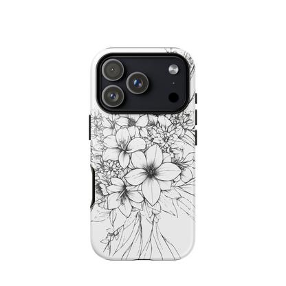 'Silhouette' iPhone 17 Pro tough phone case - protective glossy case NZ Australia