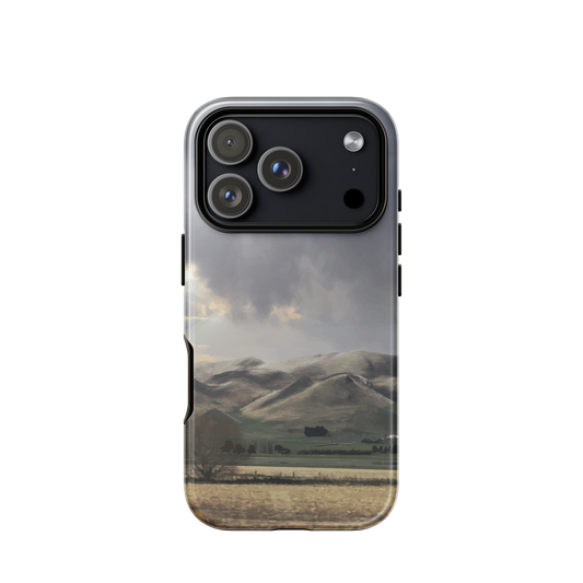 'Te Hauke' iPhone 17 Pro tough phone case - protective glossy case NZ Australia