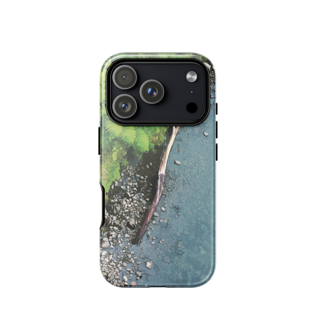 'Resting Place' iPhone 17 Pro tough phone case - protective glossy case NZ Australia