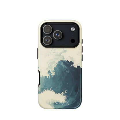 Rising swell phone case | Ocean wave design NZ