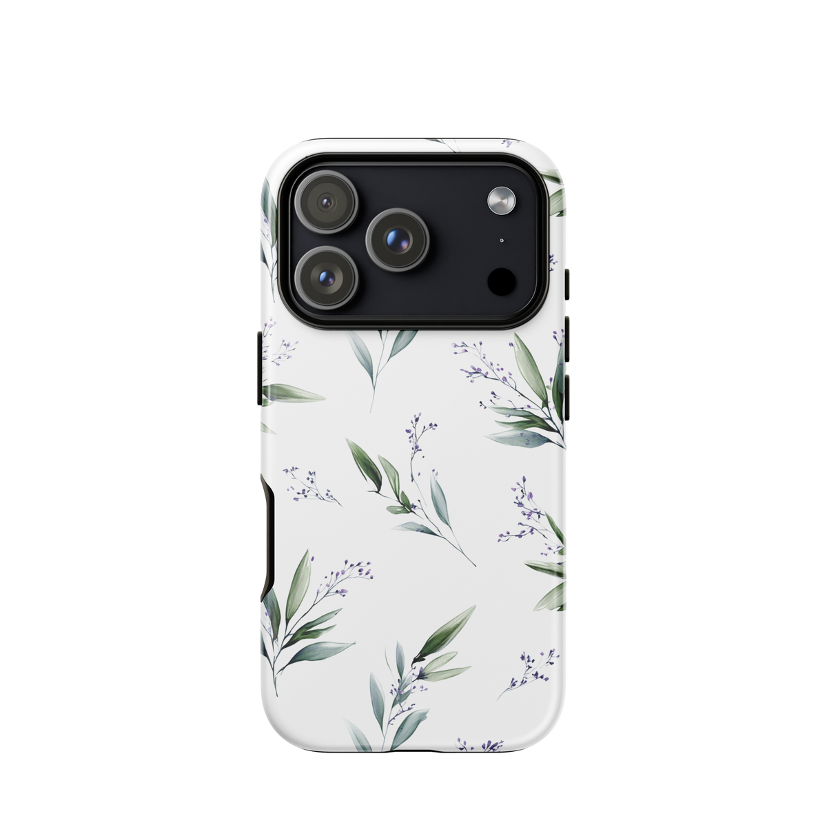 Botanical sprigs phone case | Minimal botanical design NZ