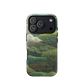 Verdant layers phone case | Abstract green design NZ