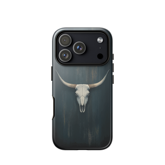 'Longhorn' iPhone 17 Pro tough phone case - protective glossy case NZ Australia
