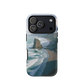 Piha Beach Lion Rock designer phone case with turquoise waves and dramatic NZ coastline