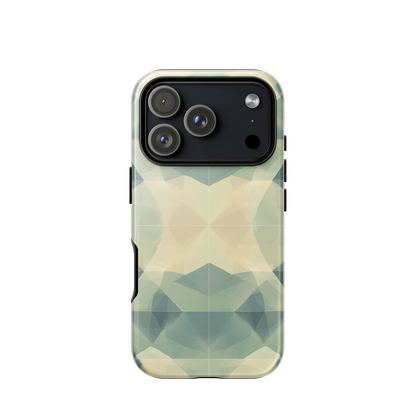 'Symmetry' iPhone 17 Pro tough phone case - protective glossy case NZ Australia