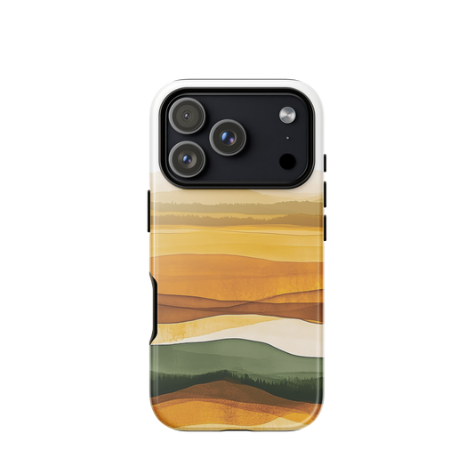 'Autumn' iPhone 17 Pro tough phone case - protective glossy case NZ Australia