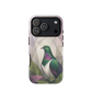 'Kererū' iPhone 17 Pro tough phone case - protective glossy case NZ Australia