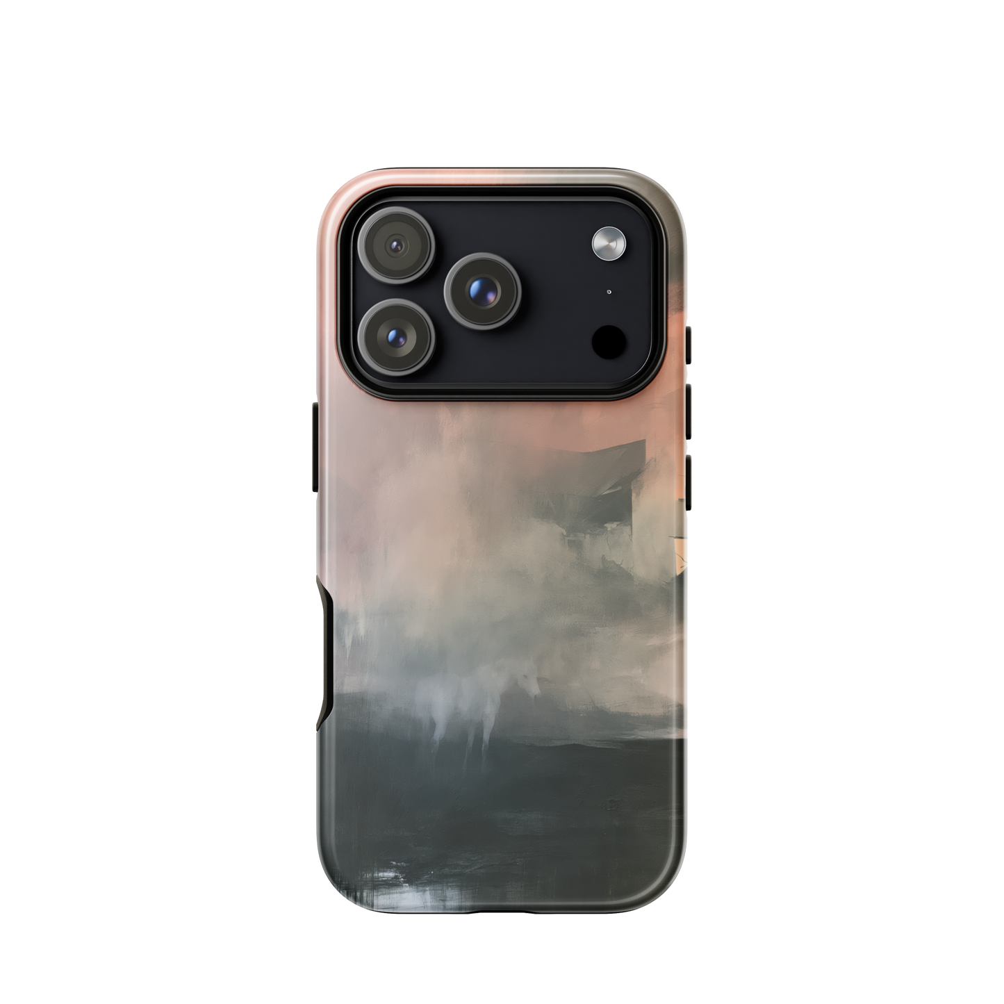 'Glass' iPhone 17 Pro tough phone case - protective glossy case NZ Australia