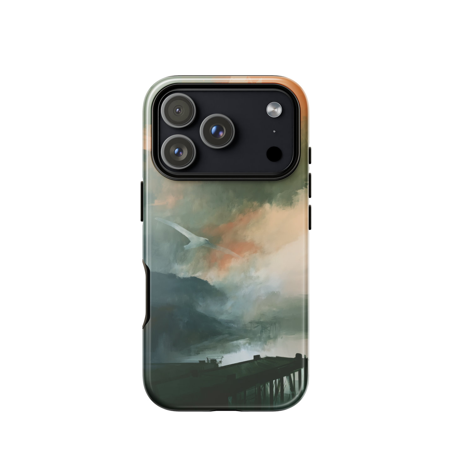 'Harbour' iPhone 17 Pro tough phone case - protective glossy case NZ Australia