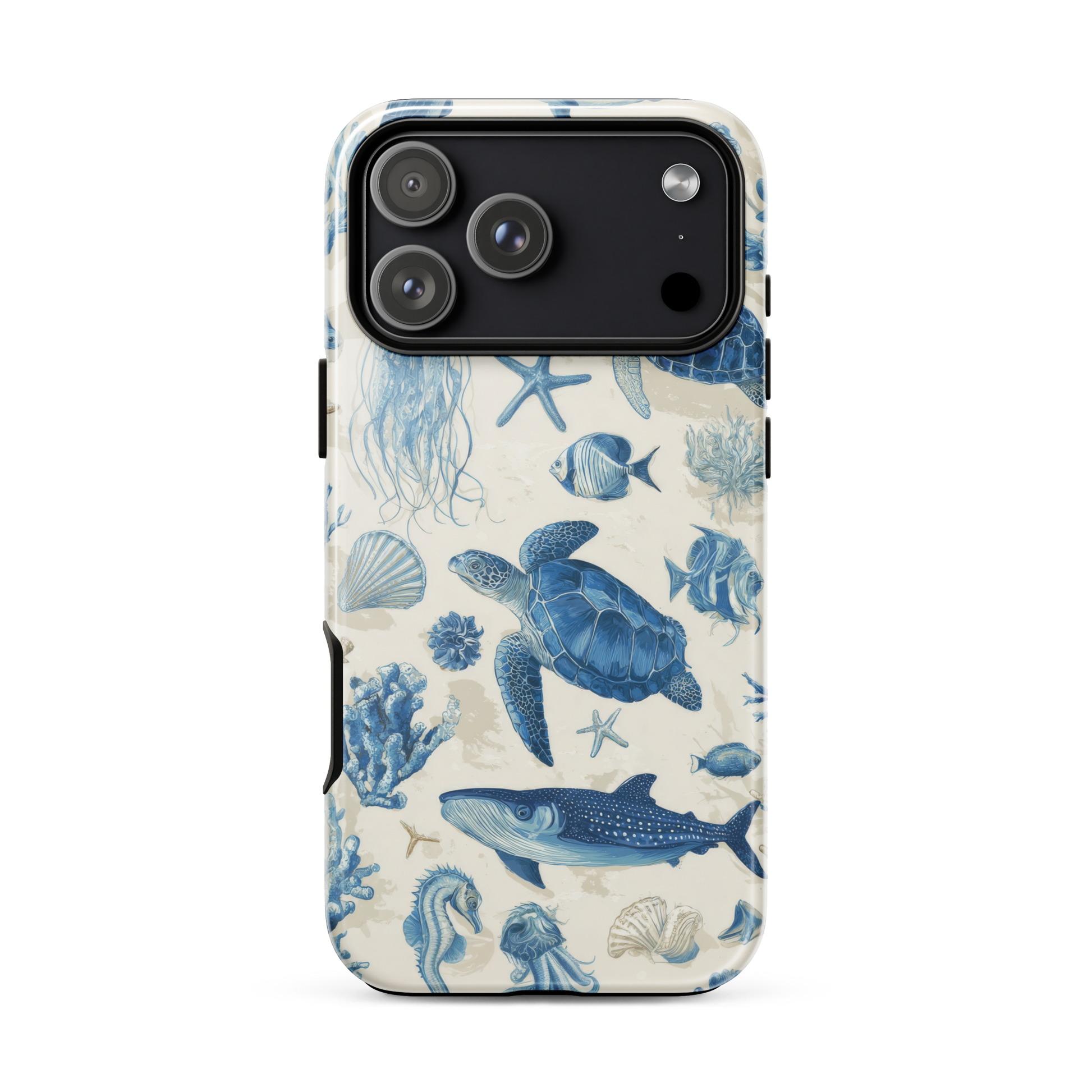 Ocean sketchbook phone case | Coastal marine design NZ
