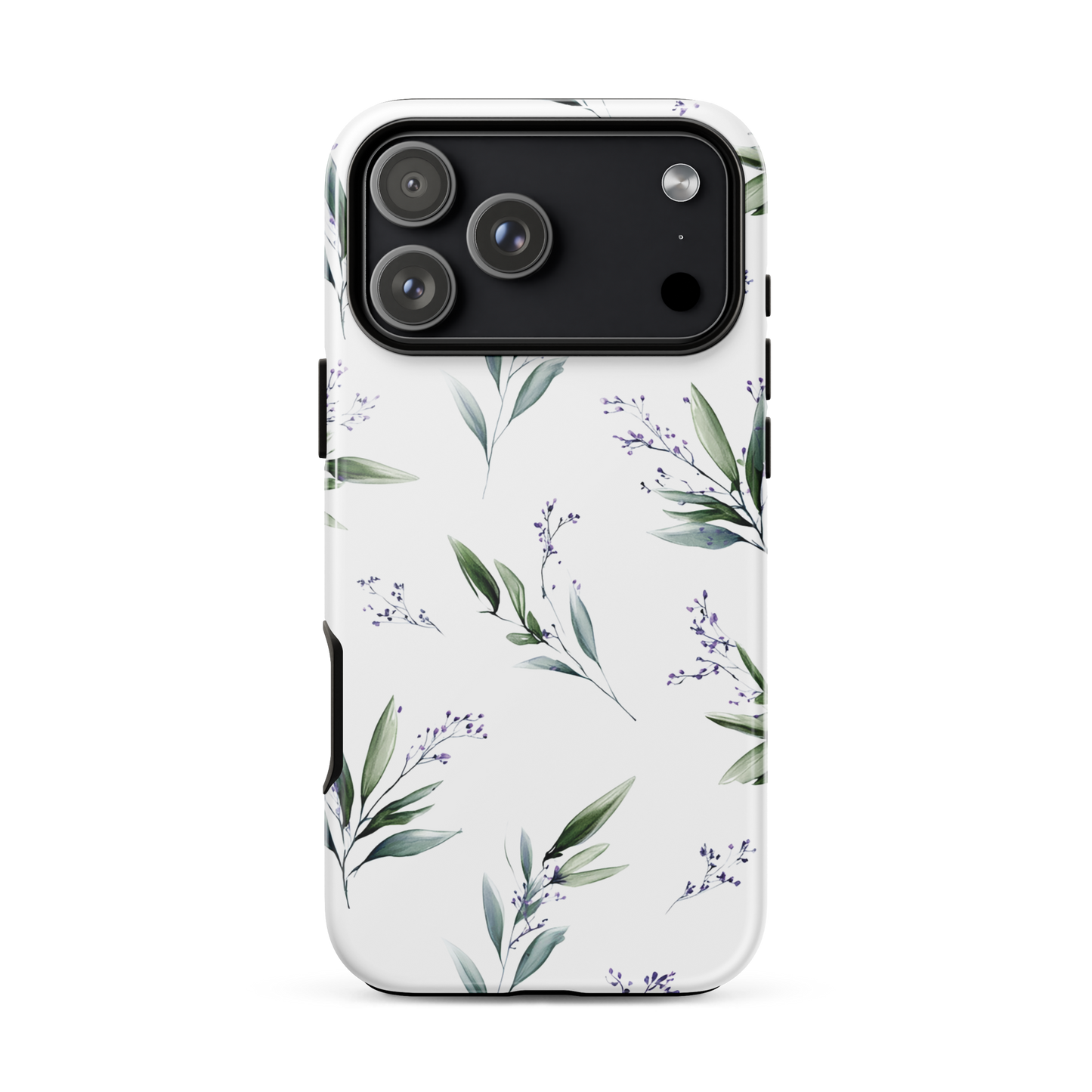 Botanical sprigs phone case | Minimal botanical design NZ