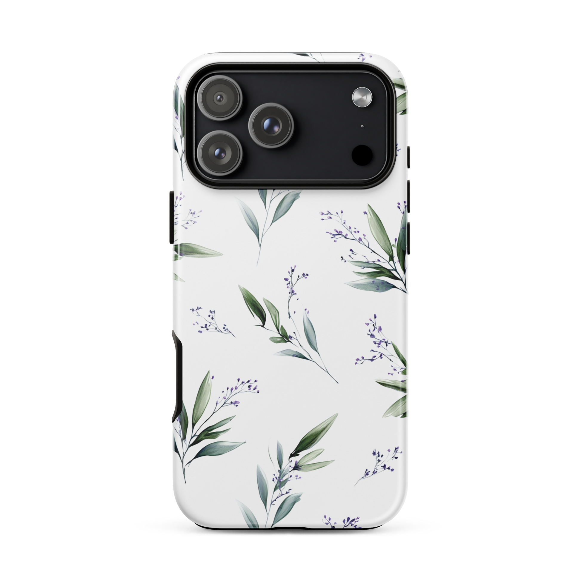 Botanical sprigs phone case | Minimal botanical design NZ