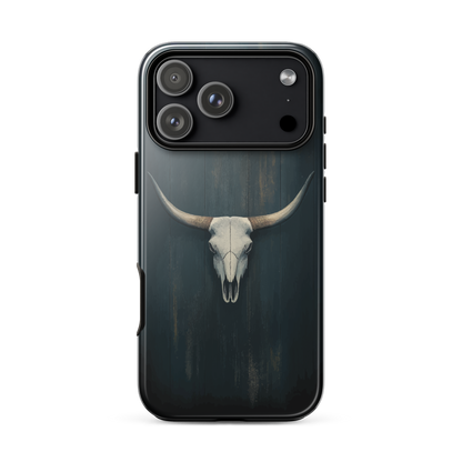 'Longhorn' iPhone 17 Pro Max tough phone case - protective glossy case NZ Australia