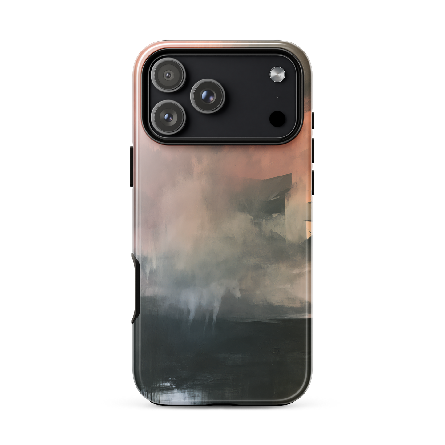 'Glass' iPhone 17 Pro Max tough phone case - protective glossy case NZ Australia