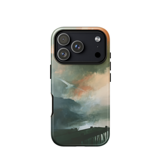 'Harbour' iPhone 18 Pro tough phone case - protective glossy case NZ Australia