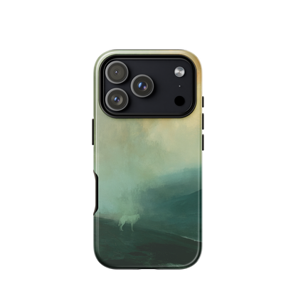 'Acid Rain' iPhone 18 Pro tough phone case - protective glossy case NZ Australia